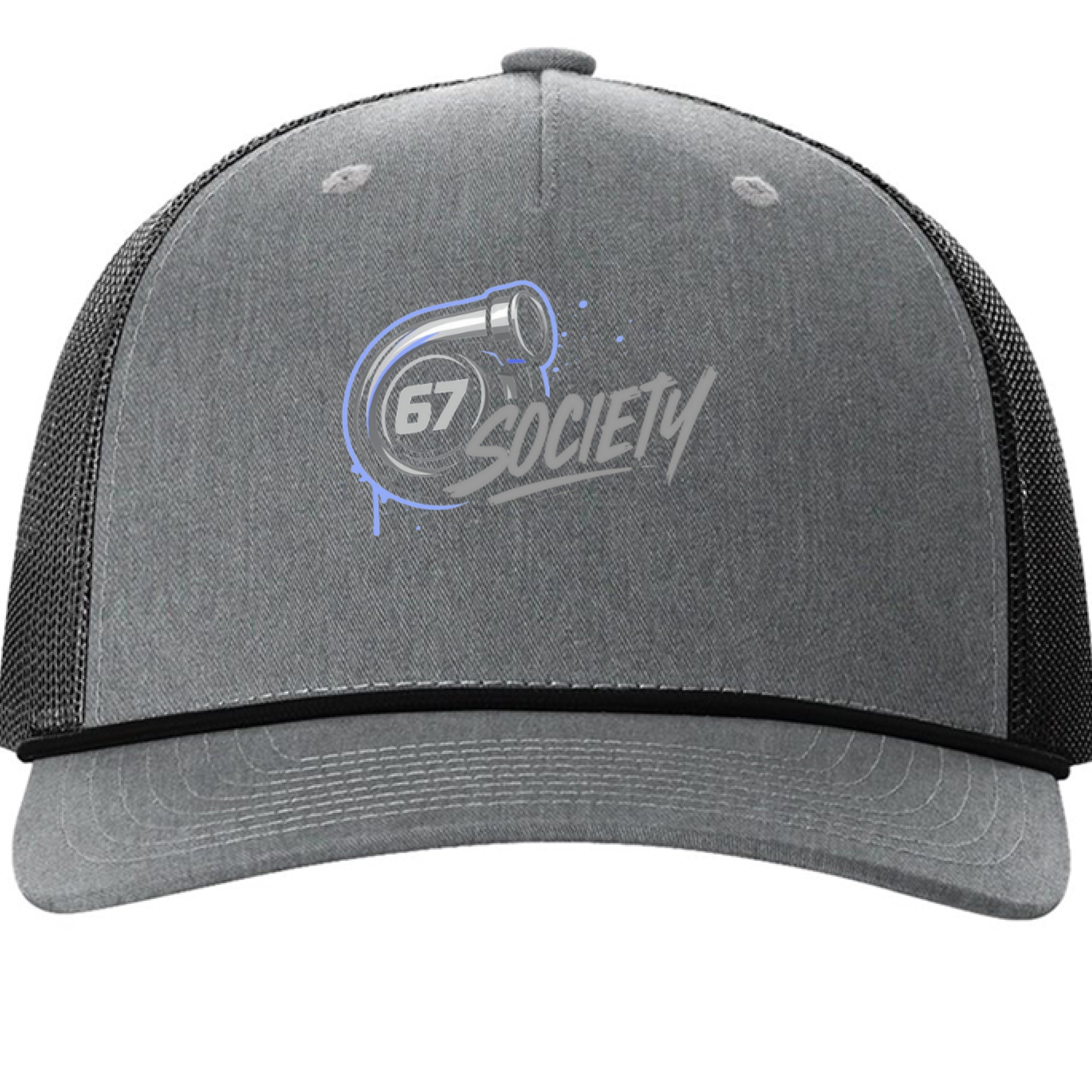 Heather Grey/ Black - FRONT