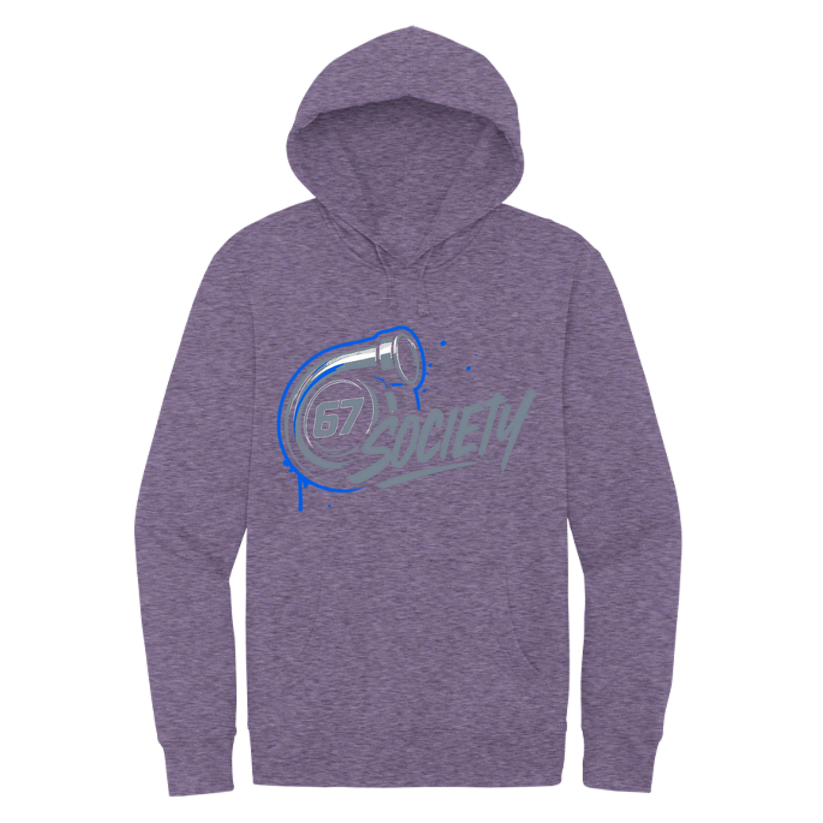 Heathered Purple - FRONT